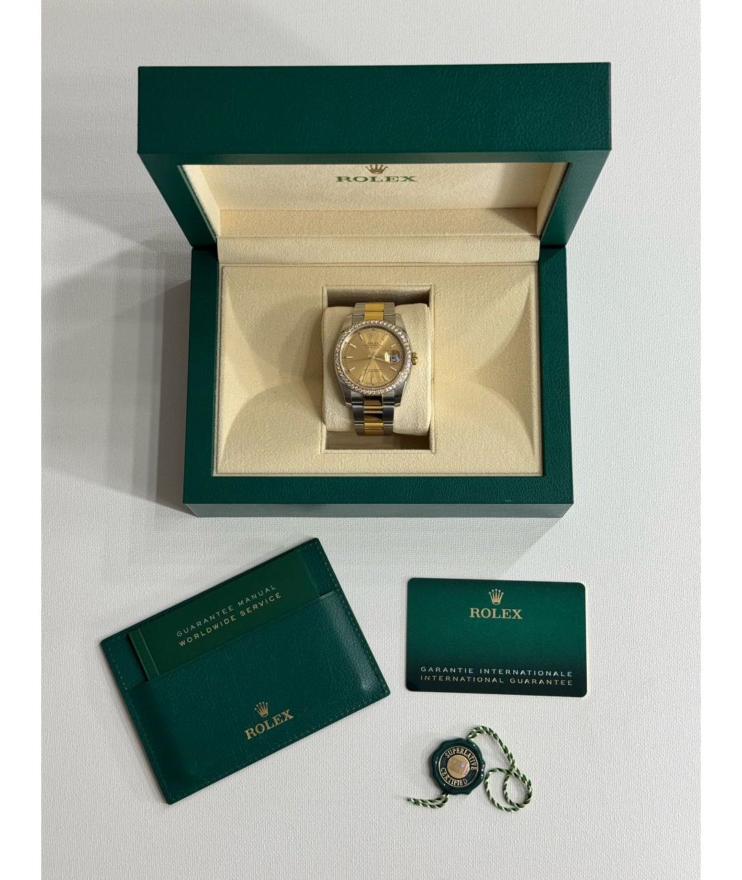 ROLEX Золотые часы из желтого золота, фото 5