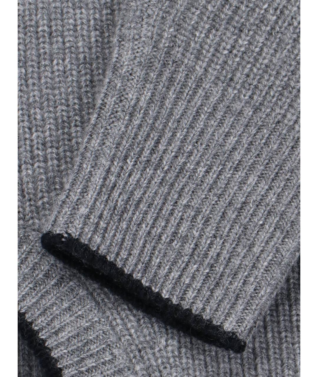 CHLOE Серый шерстяной джемпер / свитер, фото 5