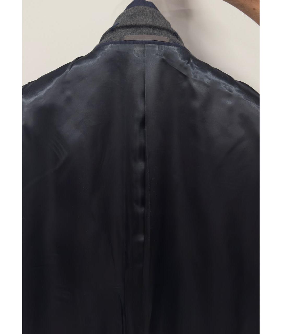 GUCCI Антрацитовый шерстяной пиджак, фото 3