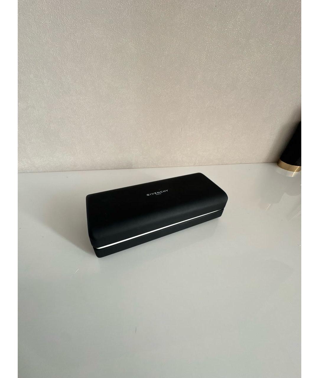 GIVENCHY Черные пластиковые солнцезащитные очки, фото 4