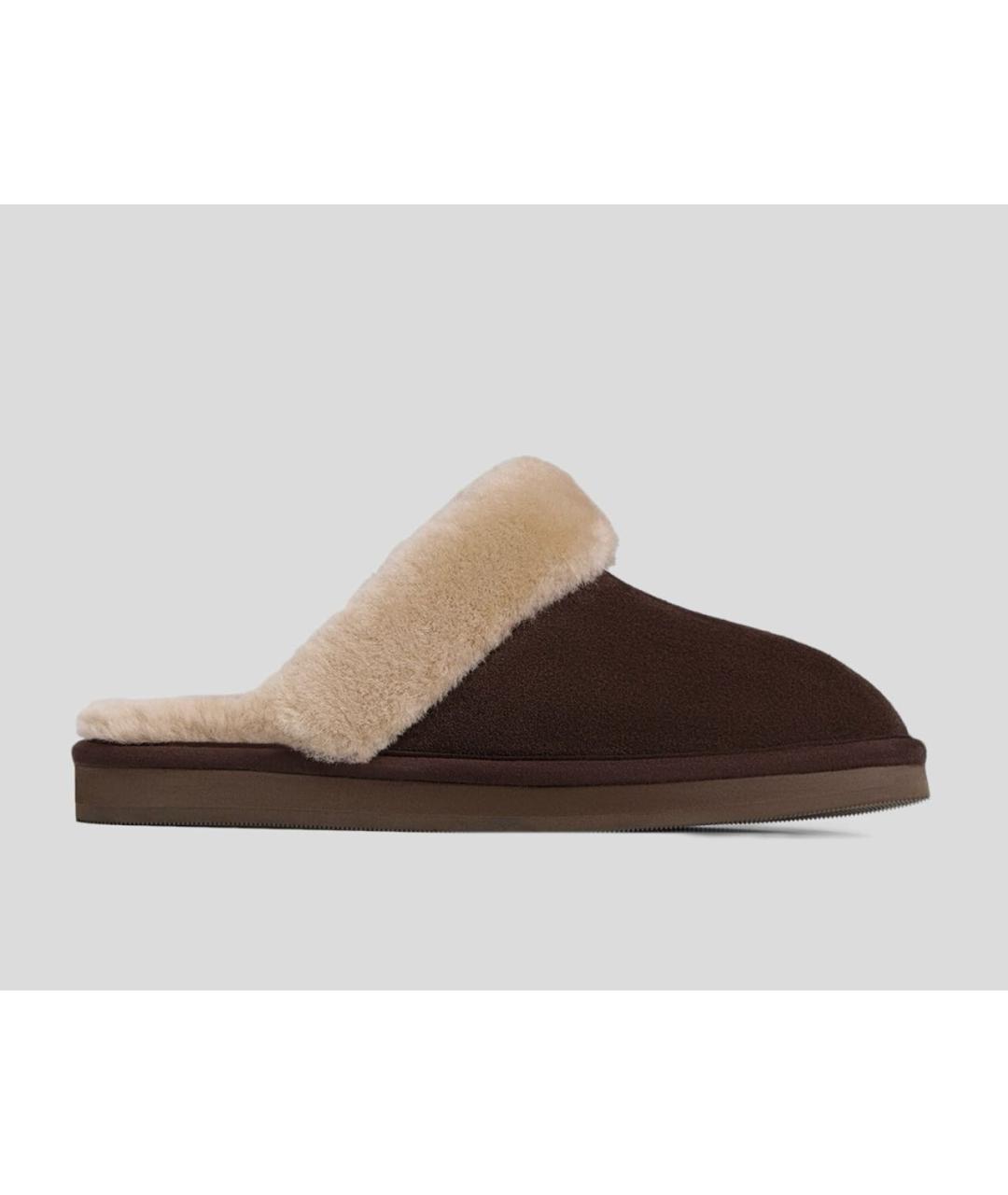 12 STOREEZ Коричневые замшевые мюли, фото 9