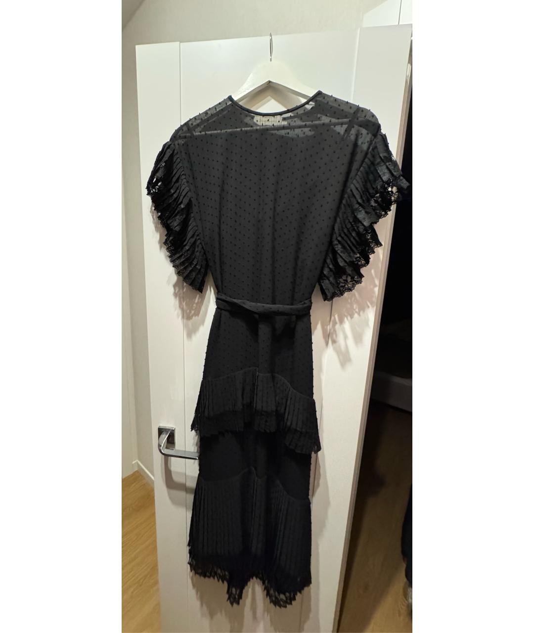 ZIMMERMANN Черное полиэстеровое коктейльное платье, фото 4