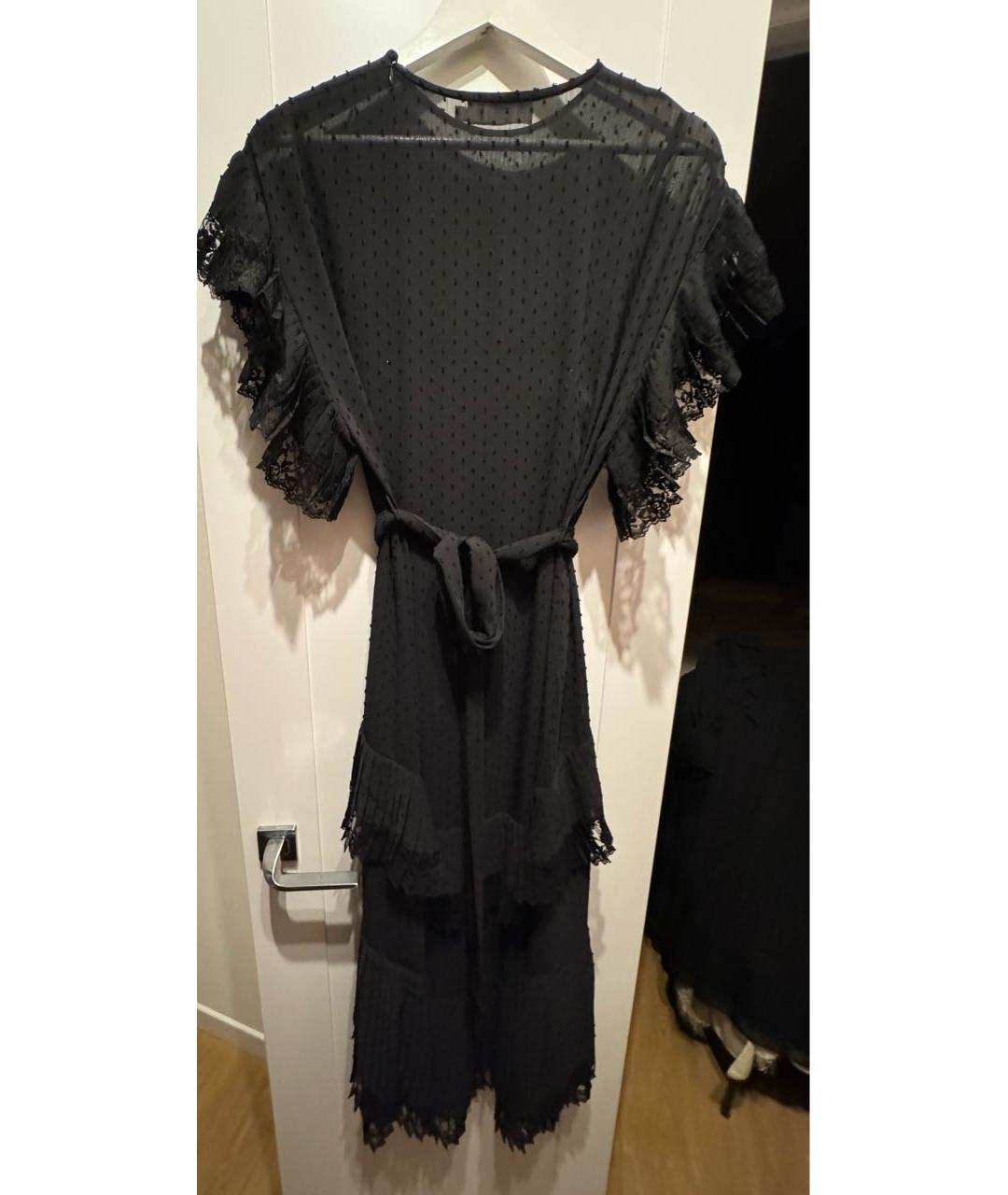 ZIMMERMANN Черное полиэстеровое коктейльное платье, фото 2