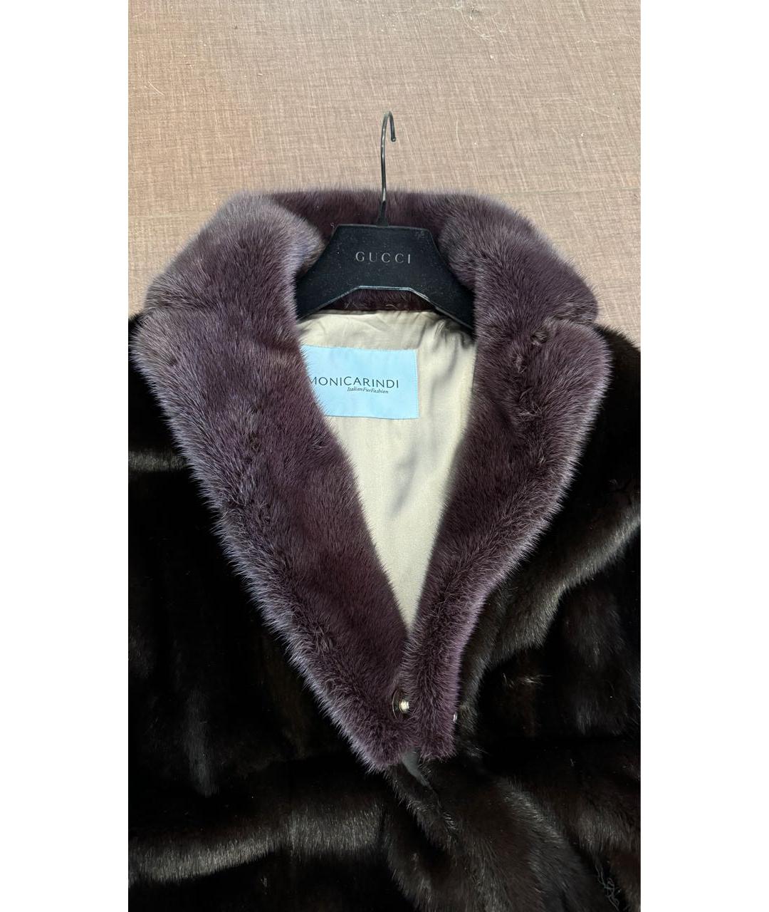 RINDI Коричневая меховая шуба, фото 5