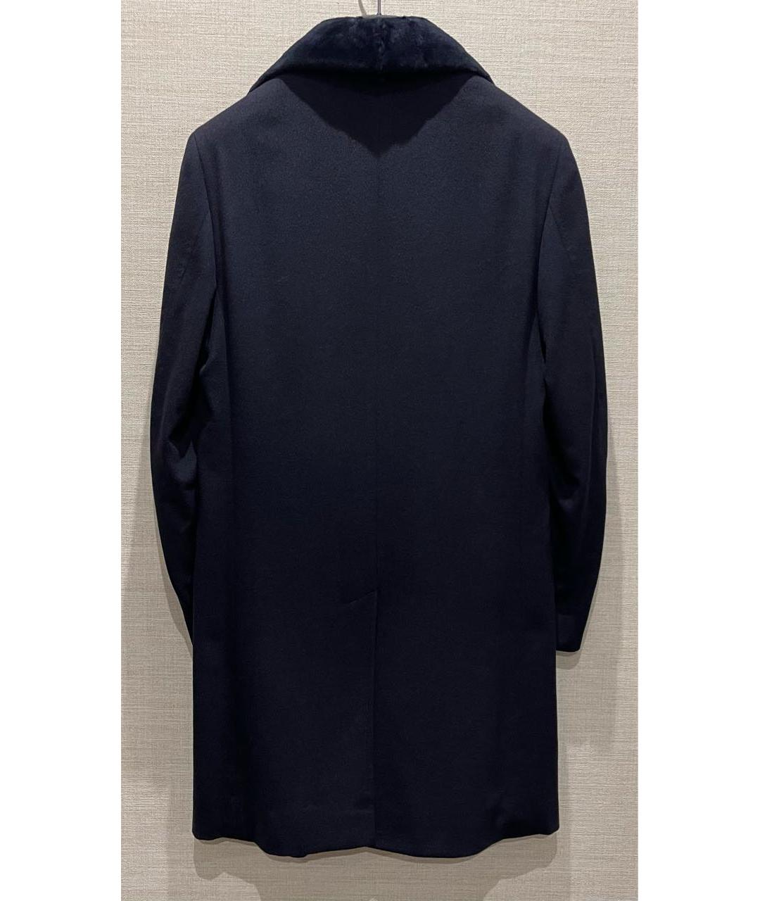 BRIONI Темно-синее кашемировое пальто, фото 3