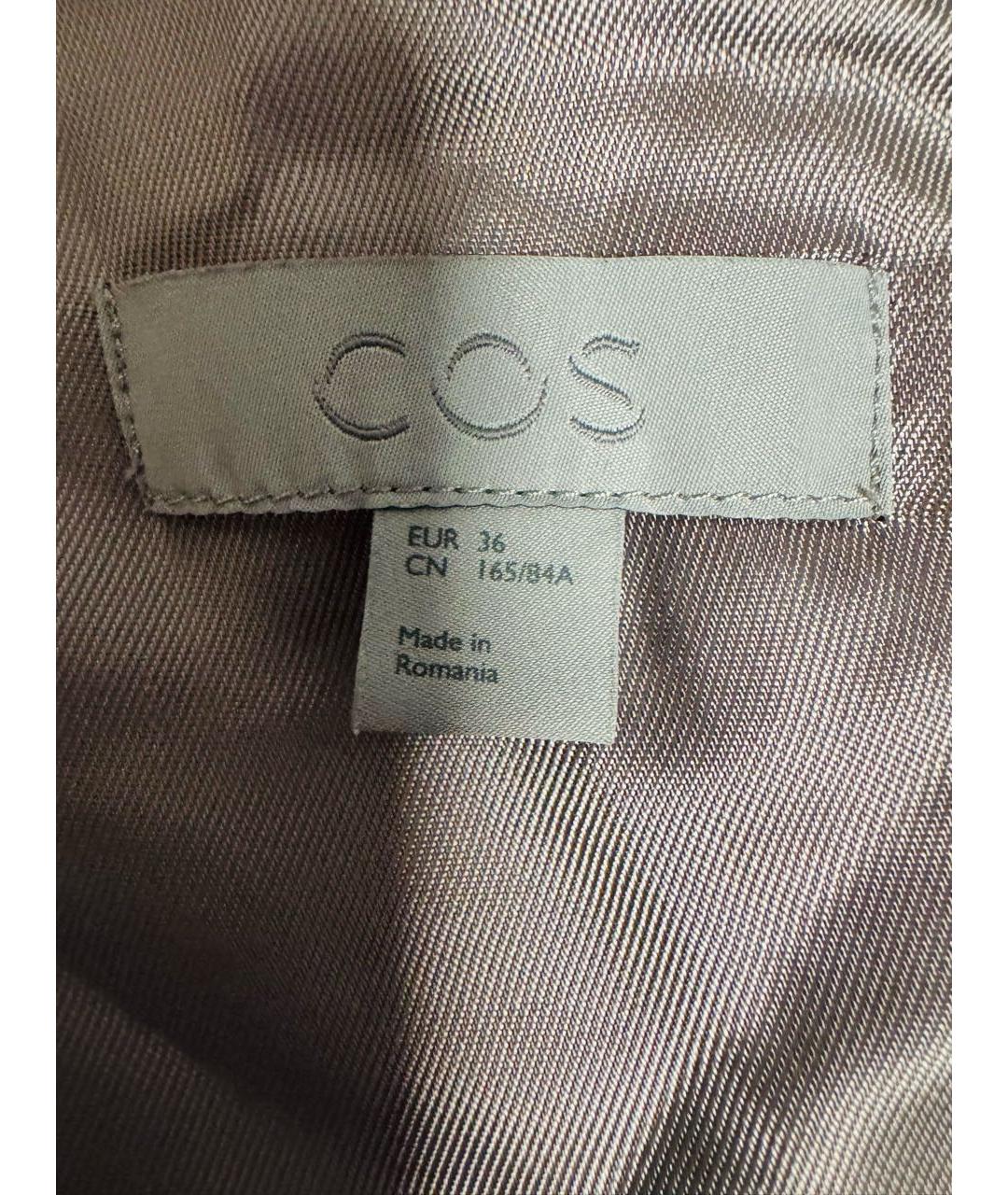 COS Мульти шерстяное пальто, фото 3