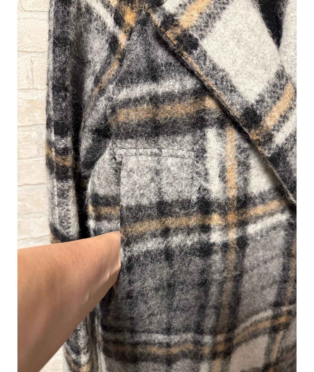 COS Мульти шерстяное пальто, фото 4