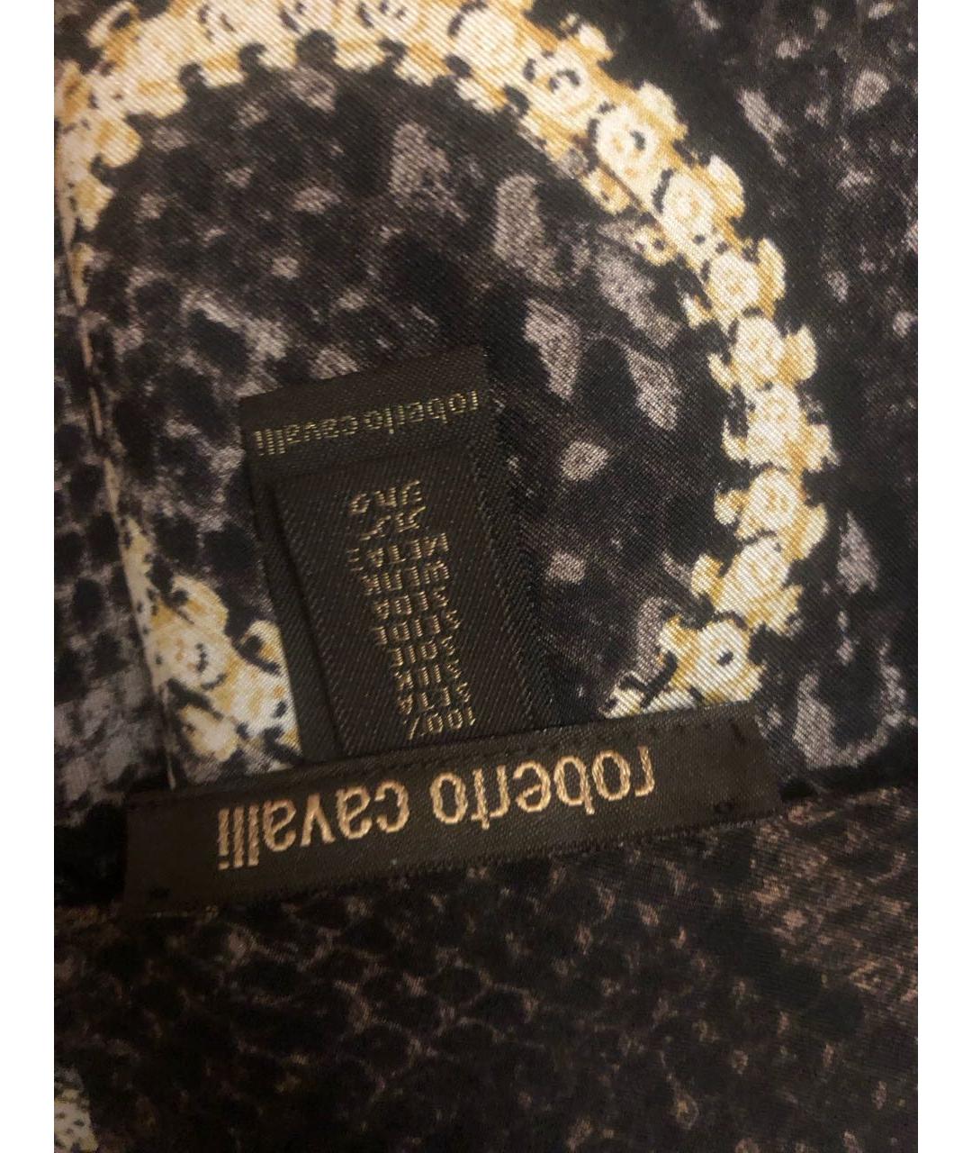 ROBERTO CAVALLI Мульти шелковый платок, фото 2