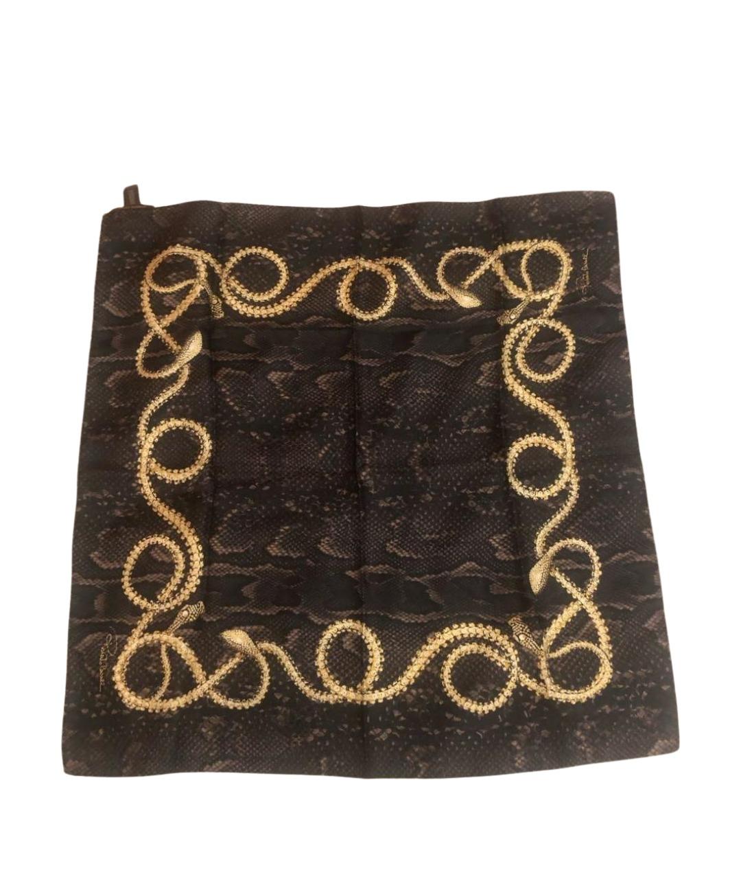 ROBERTO CAVALLI Мульти шелковый платок, фото 1