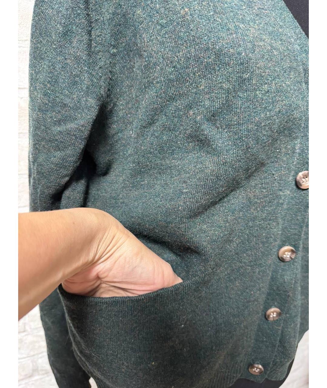 COS Зеленый шерстяной кардиган, фото 4