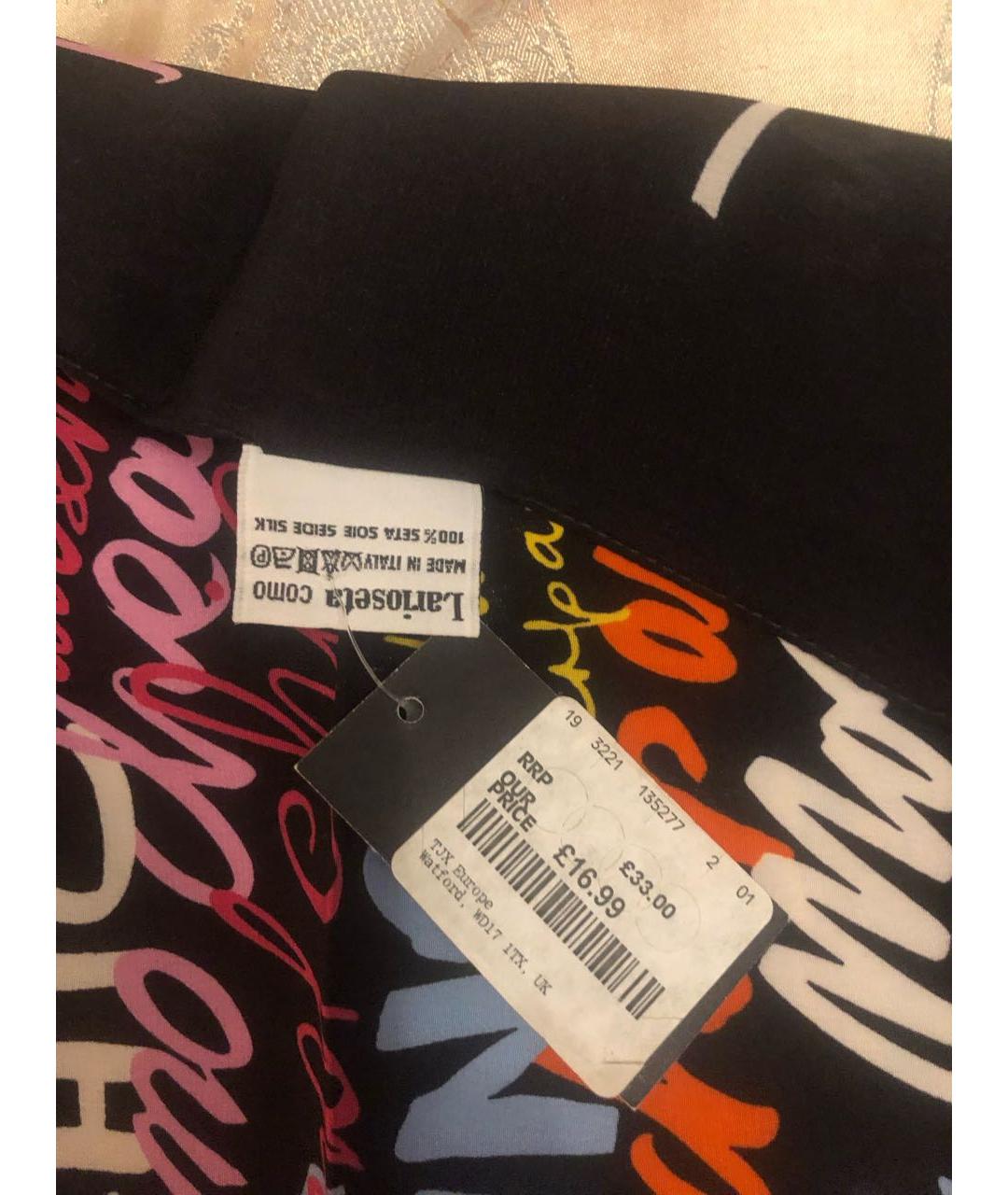 MOSCHINO Мульти шелковый платок, фото 3