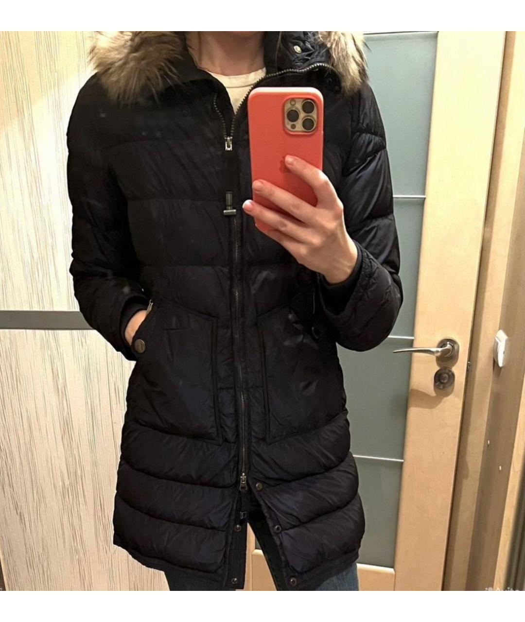 PARAJUMPERS Синий хлопковый пуховик, фото 6