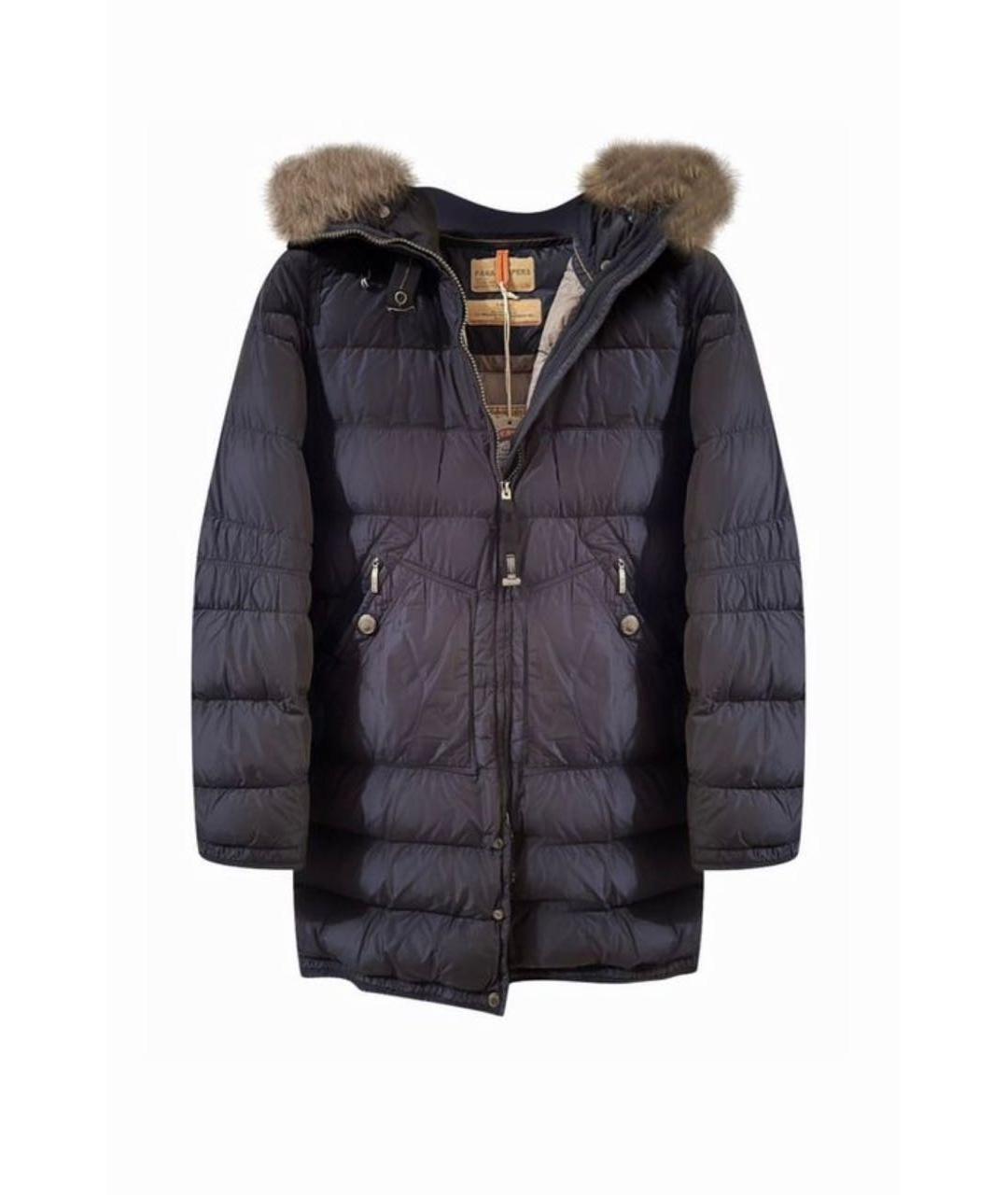 PARAJUMPERS Синий хлопковый пуховик, фото 1