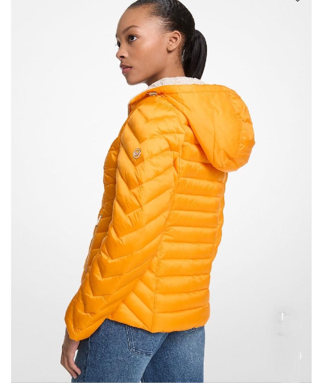 MICHAEL KORS Оранжевая куртка, фото 3