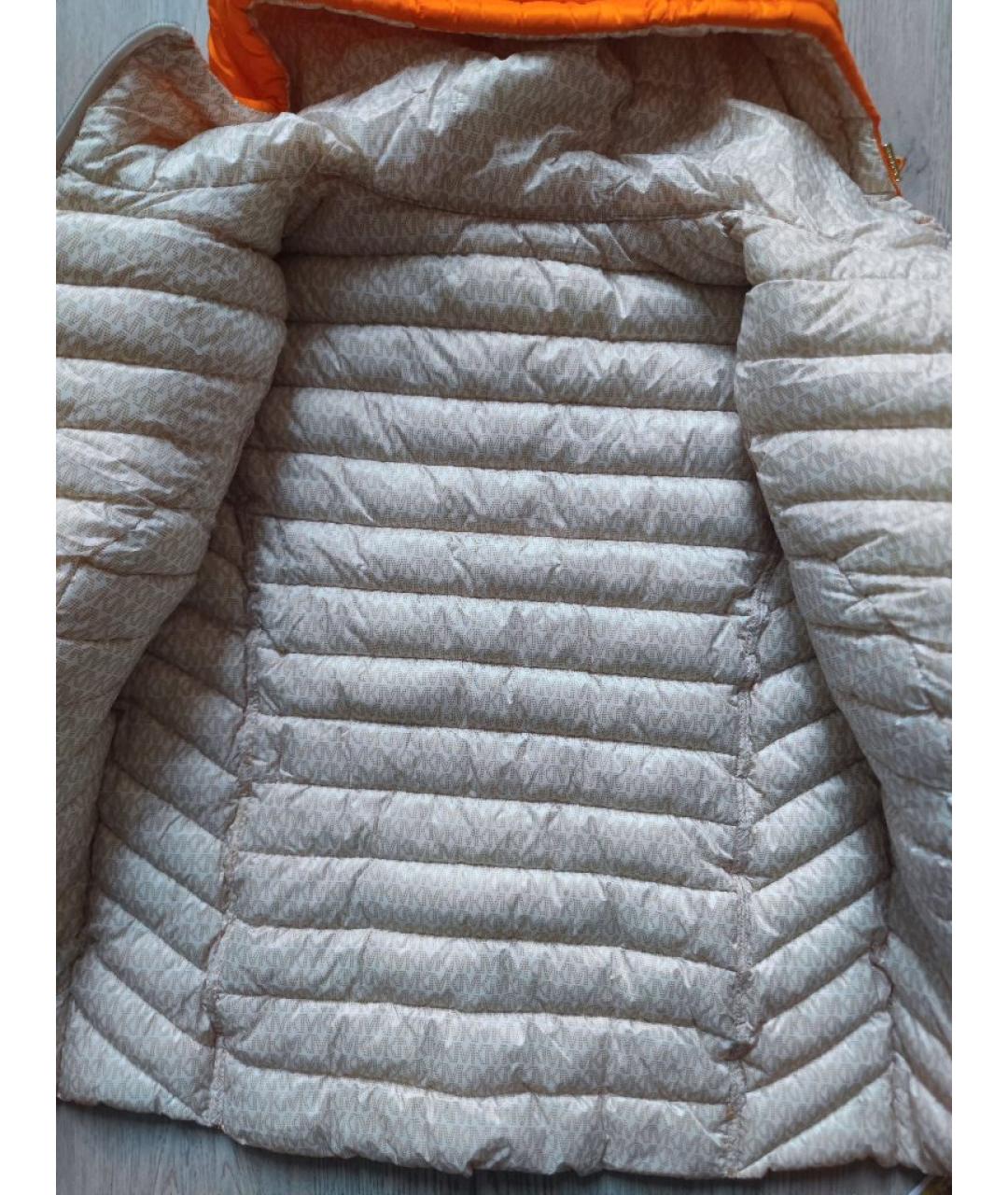 MICHAEL KORS Оранжевая куртка, фото 7