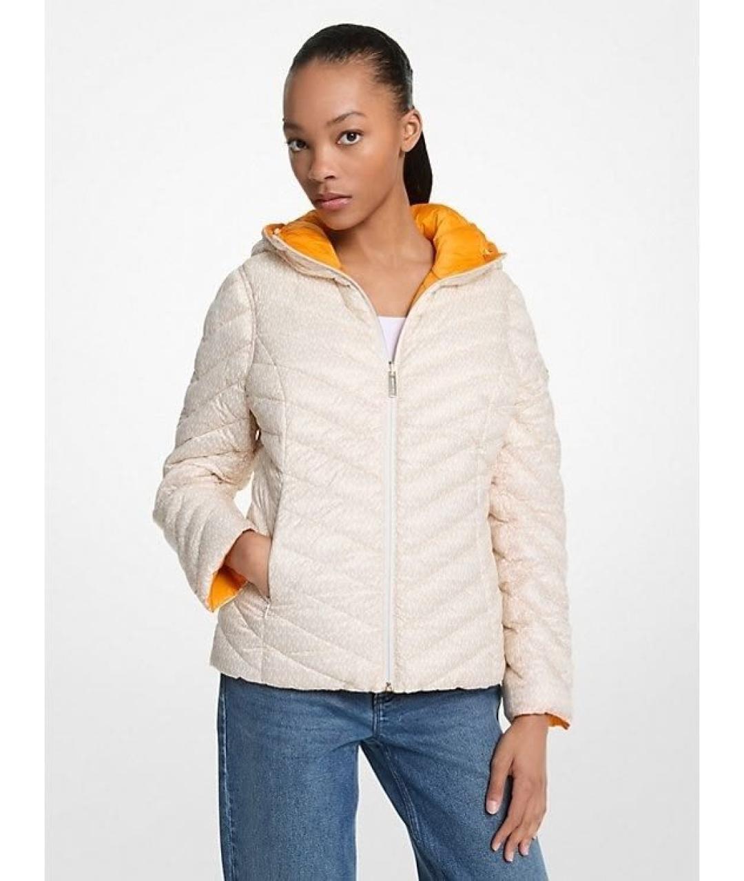 MICHAEL KORS Оранжевая куртка, фото 4