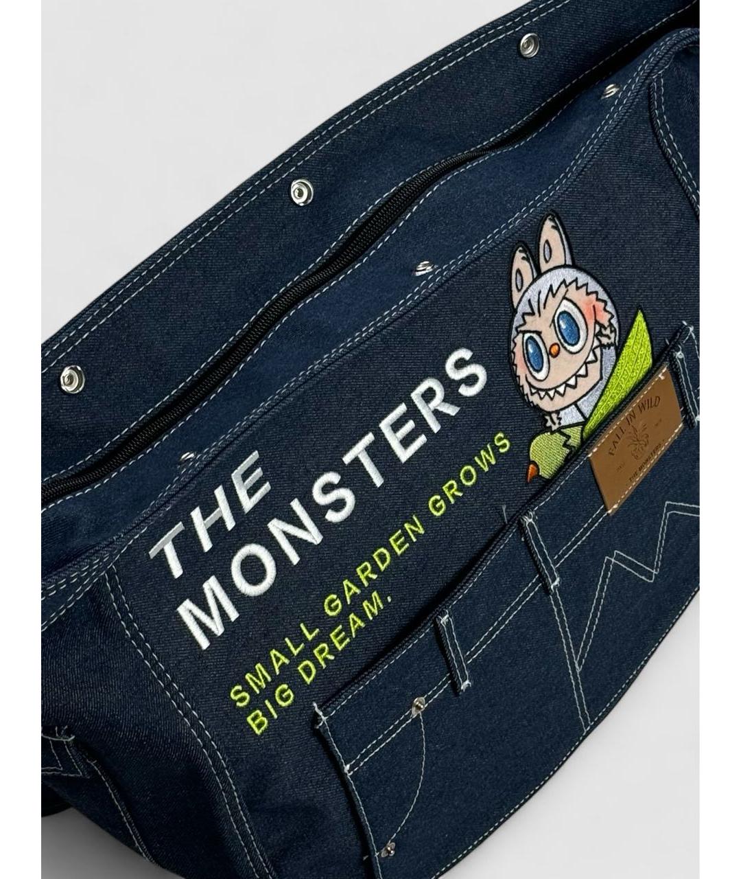 Labubu Темно-синяя деним сумка через плечо, фото 2