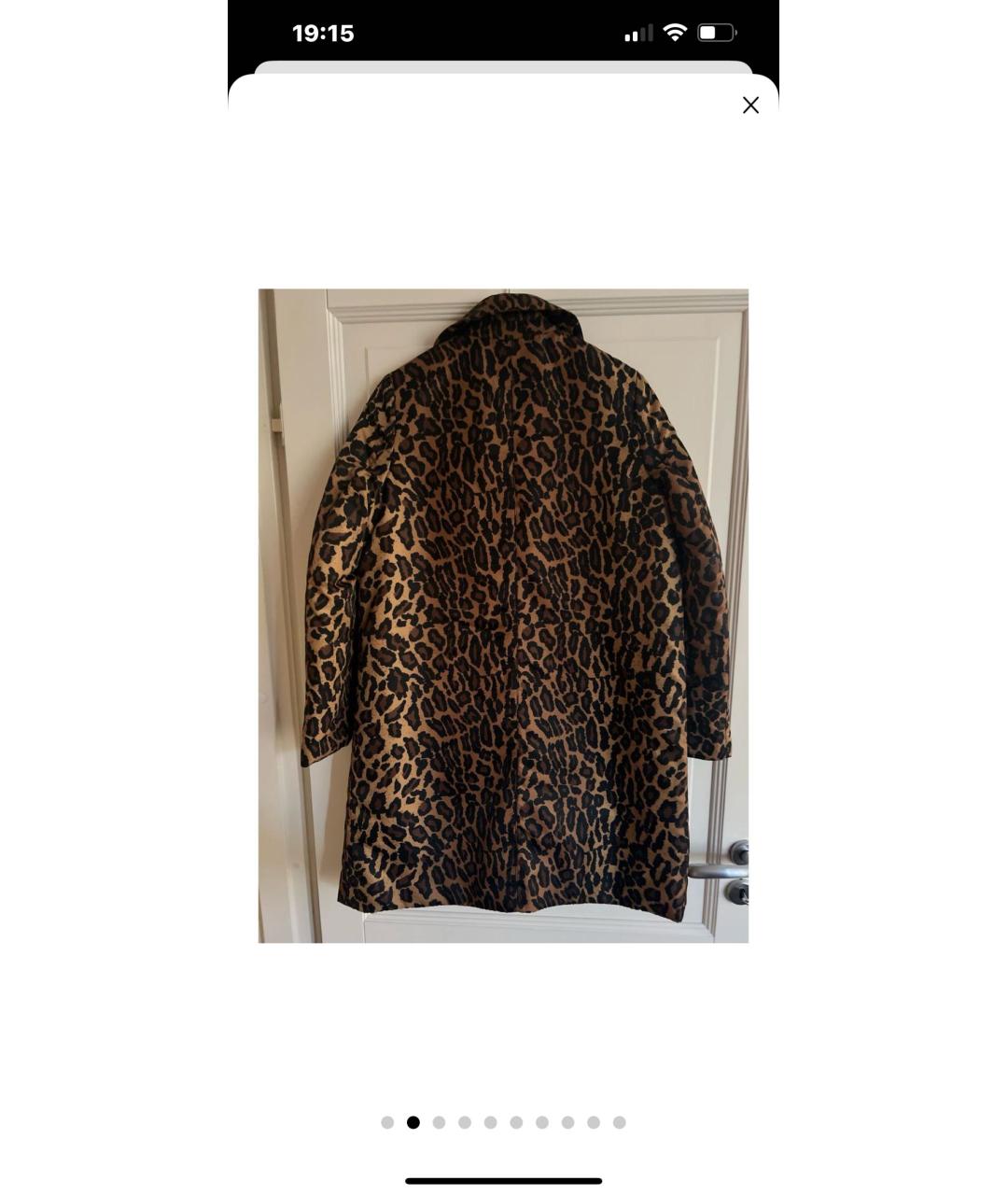 MIU MIU Коричневый тренч/плащ, фото 2