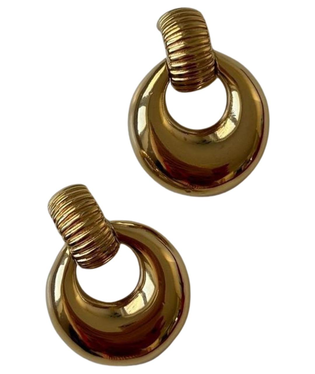 GIVENCHY Золотые металлические клипсы, фото 1