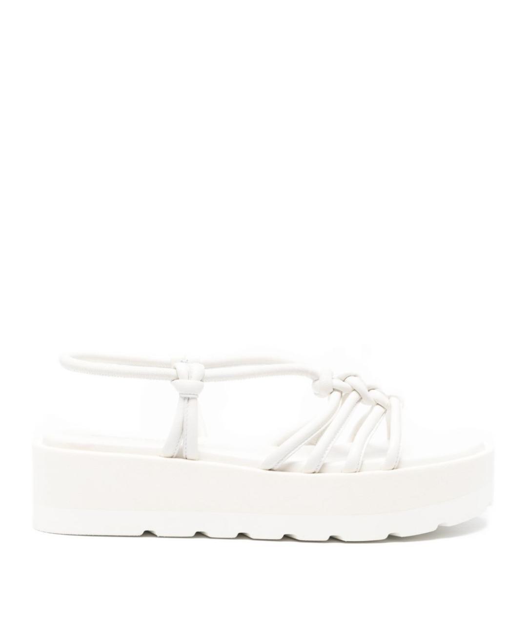 GIANVITO ROSSI Белые босоножки, фото 1