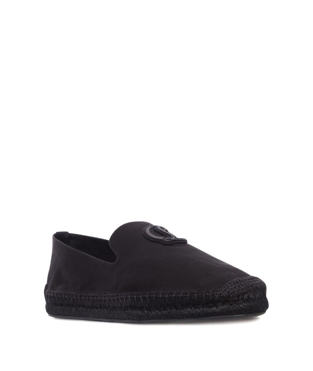 CHRISTIAN LOUBOUTIN Черные текстильные эспадрильи, фото 3