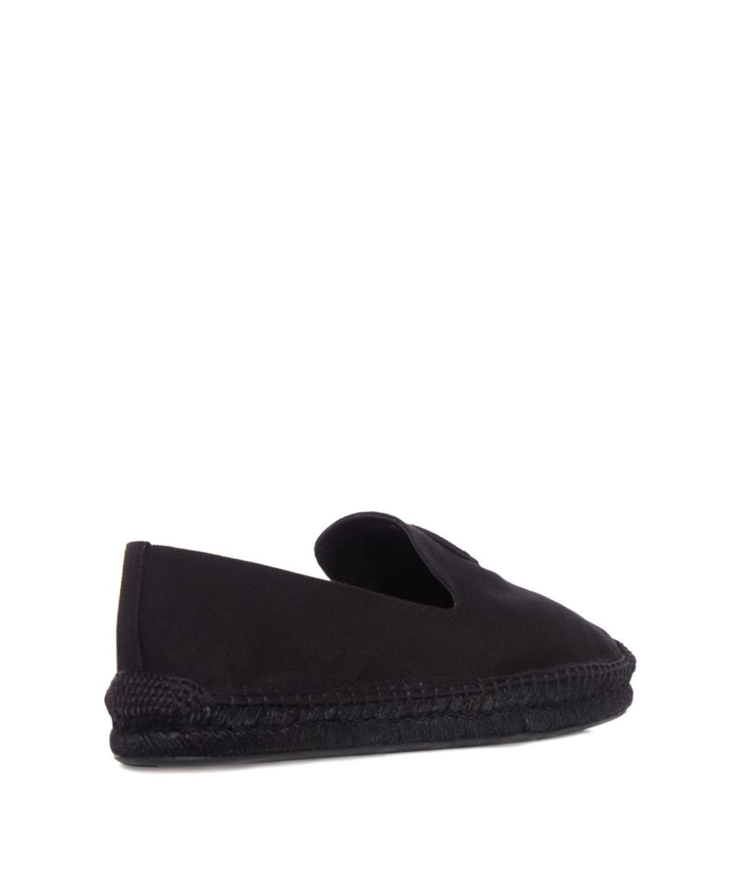 CHRISTIAN LOUBOUTIN Черные текстильные эспадрильи, фото 2
