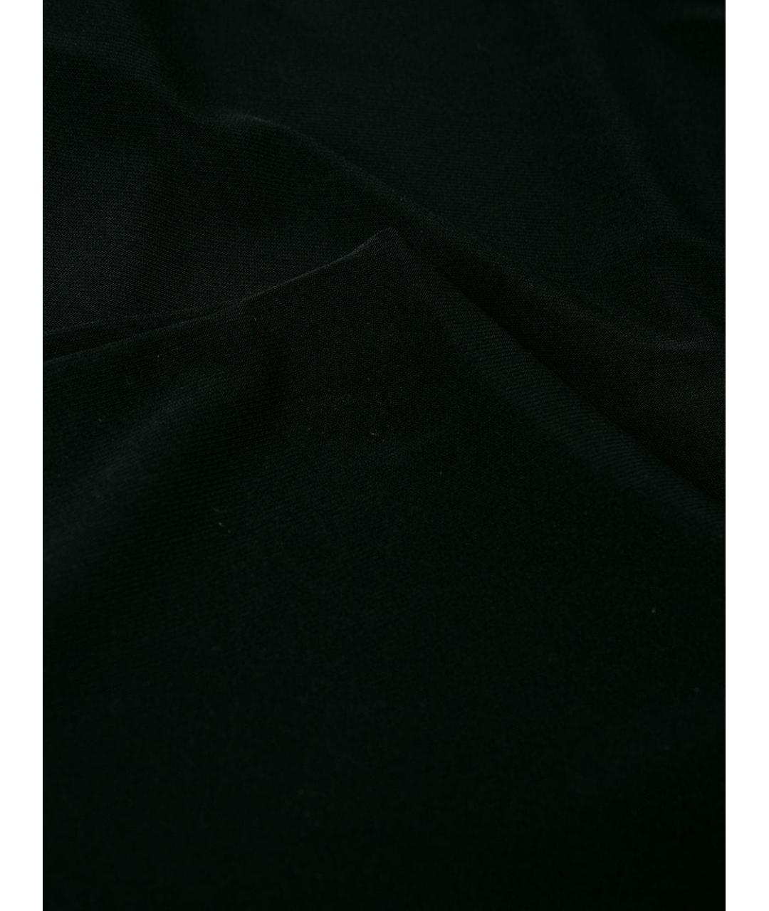 NORMA KAMALI Черная полиэстеровая юбка миди, фото 6