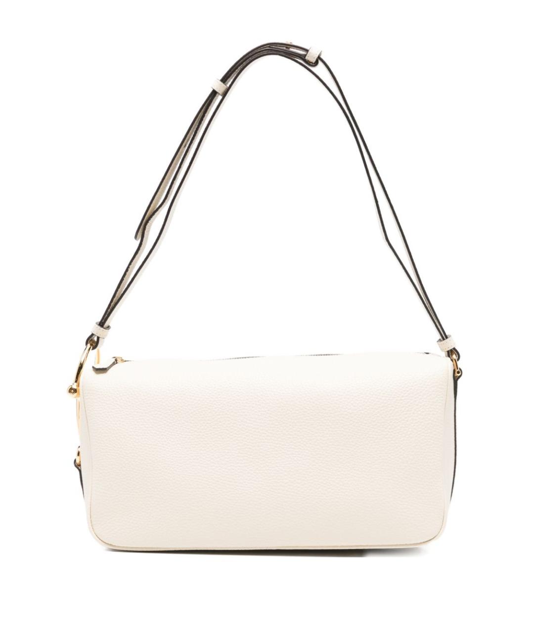 GUCCI Белая кожаная сумка через плечо, фото 1
