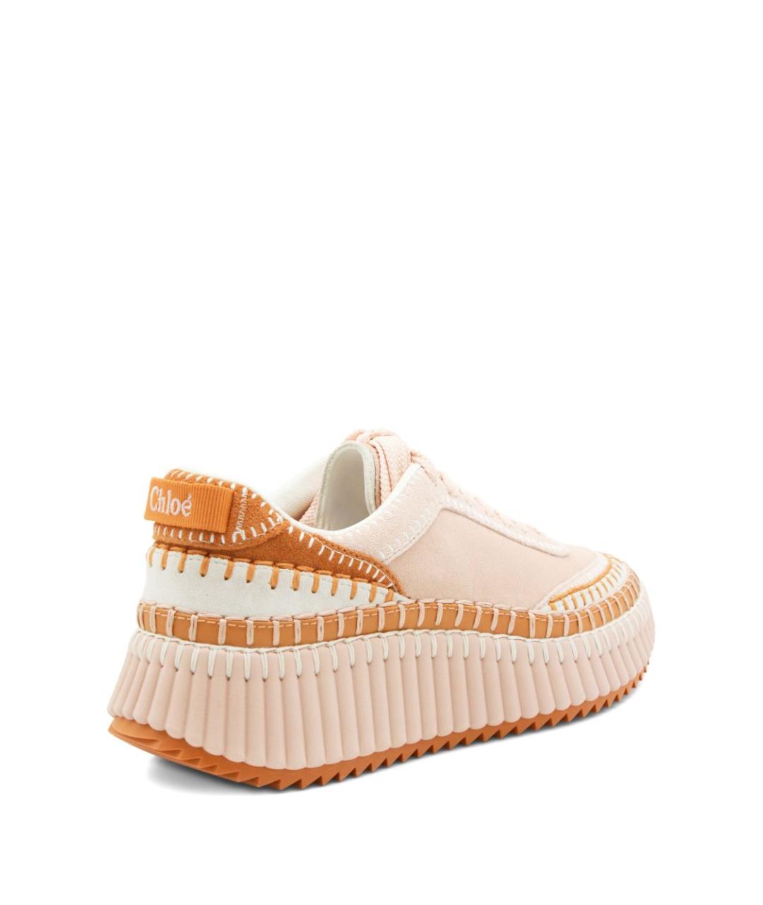 CHLOE Розовые кроссовки, фото 3