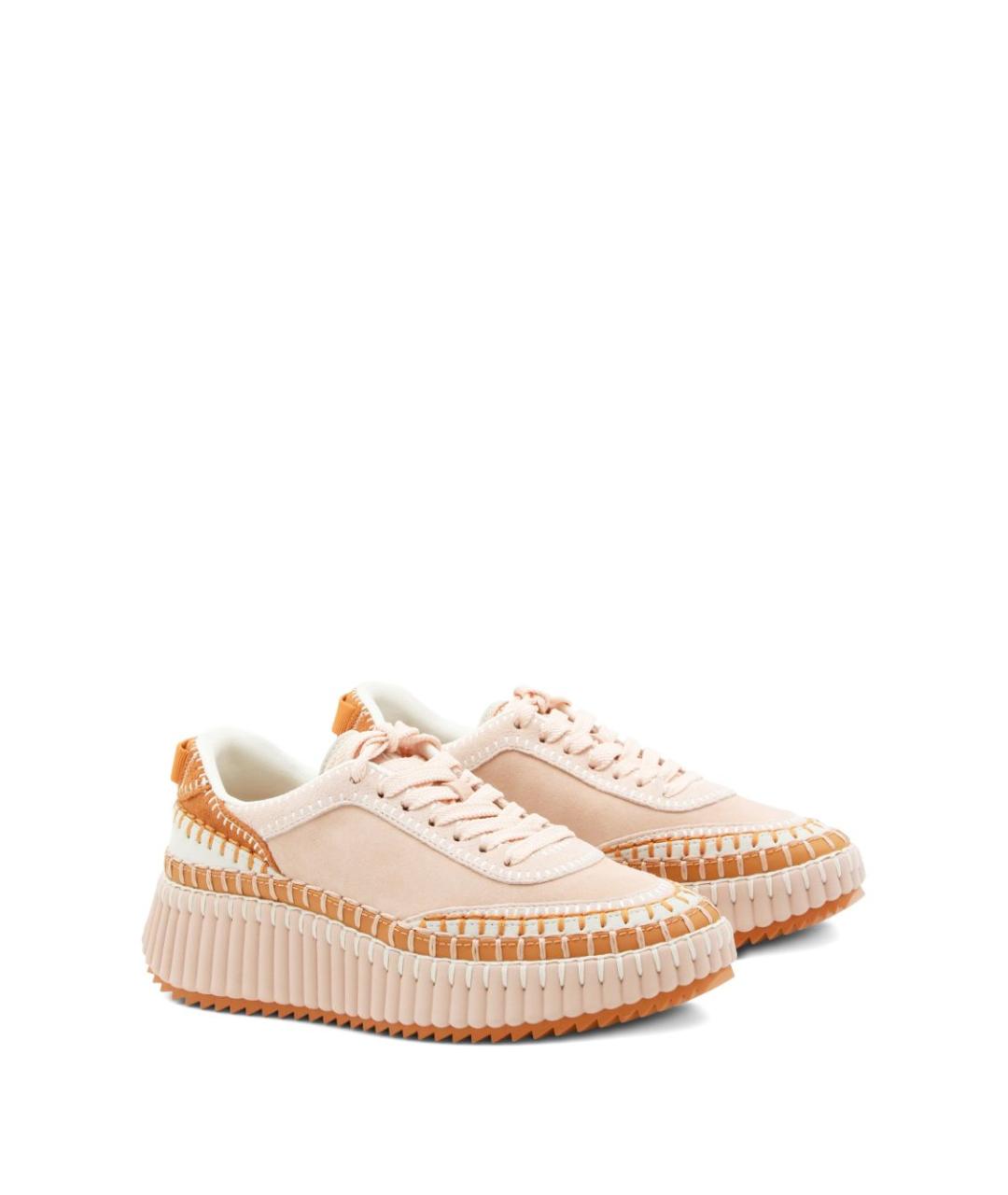 CHLOE Розовые кроссовки, фото 2