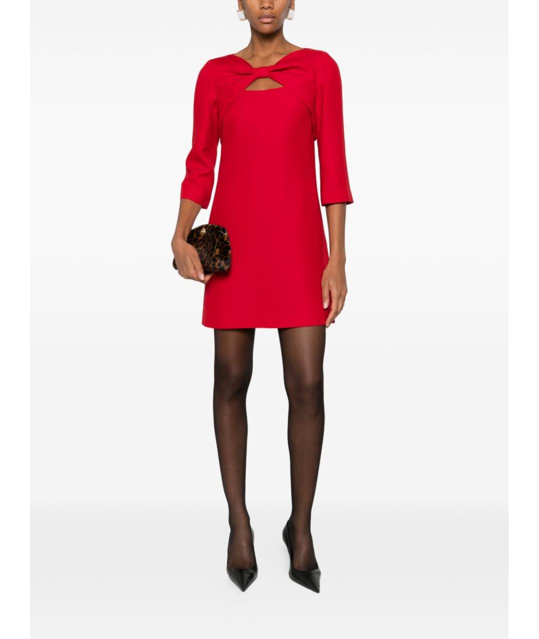 VALENTINO Красное платье, фото 4
