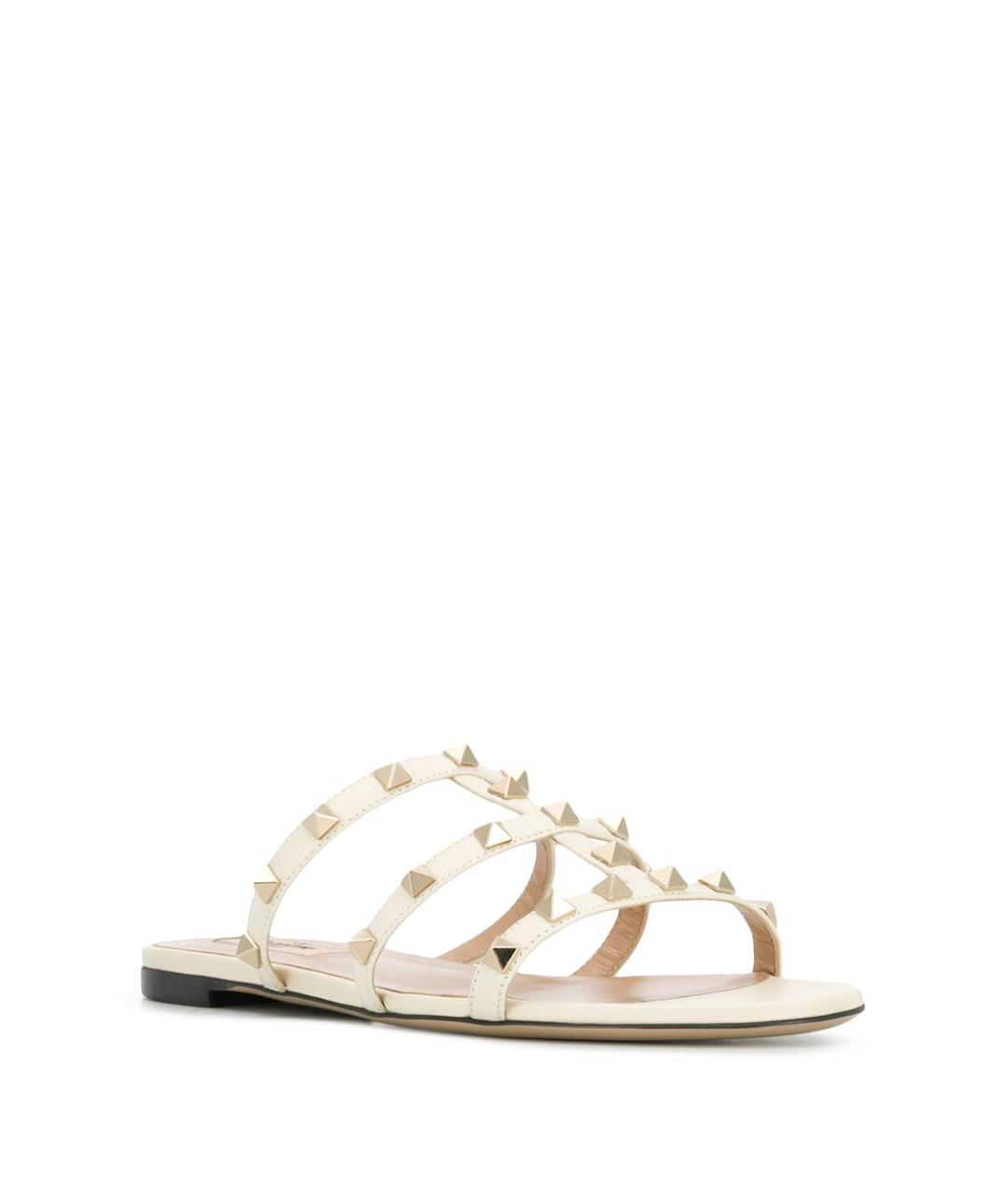 VALENTINO Бежевые сандалии, фото 2
