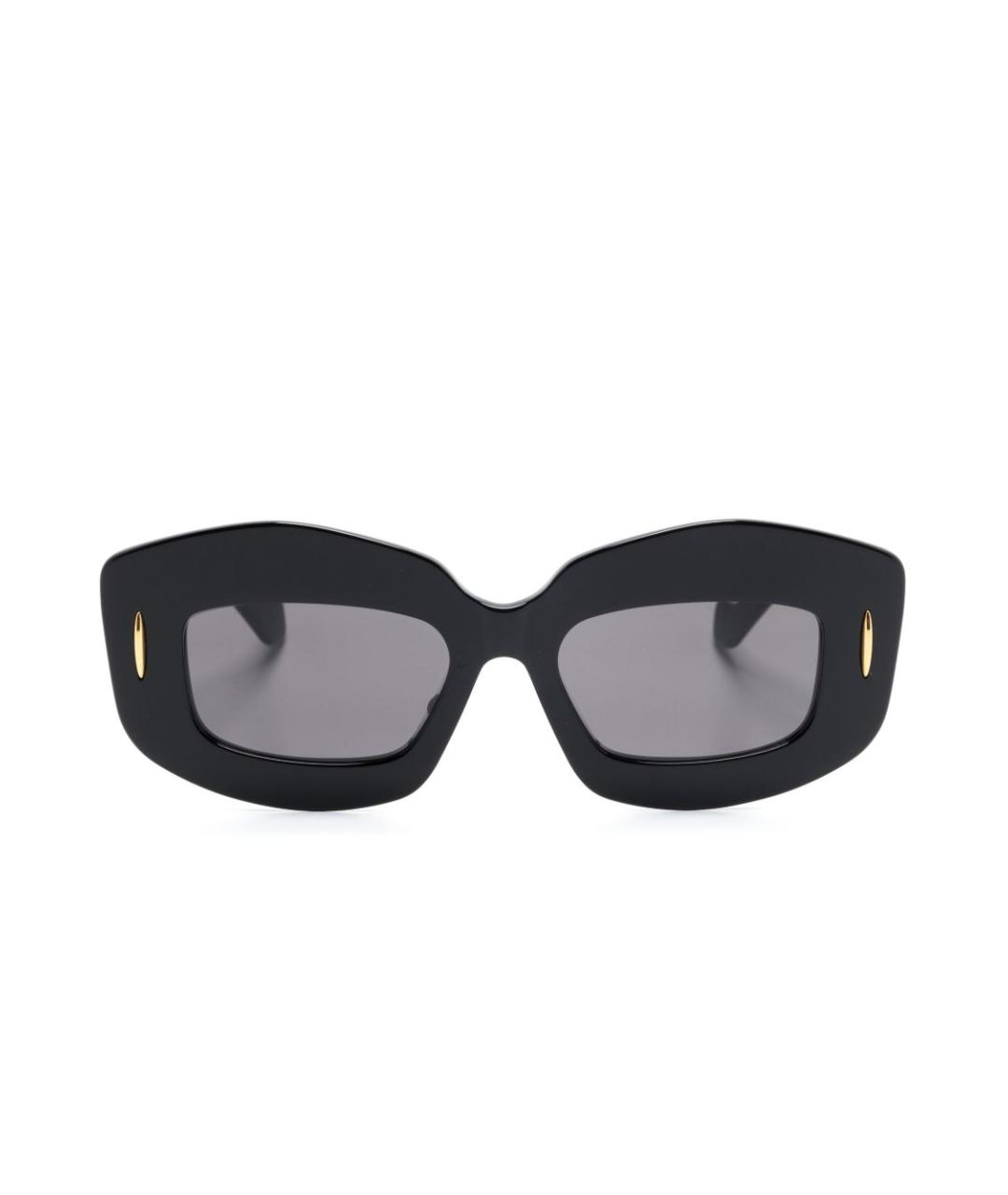 LOEWE Черные пластиковые солнцезащитные очки, фото 1