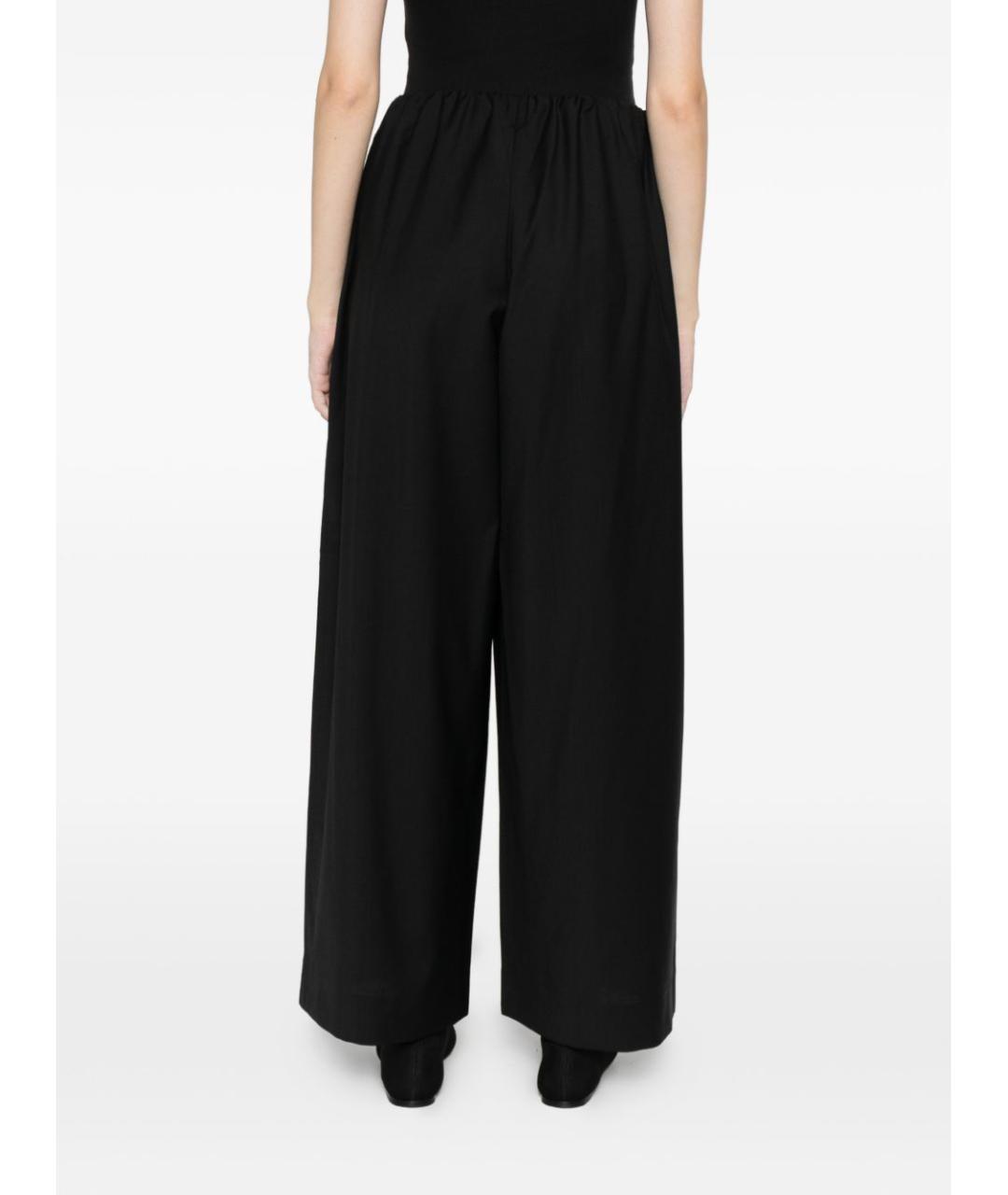 TOTEME Черные брюки широкие, фото 2