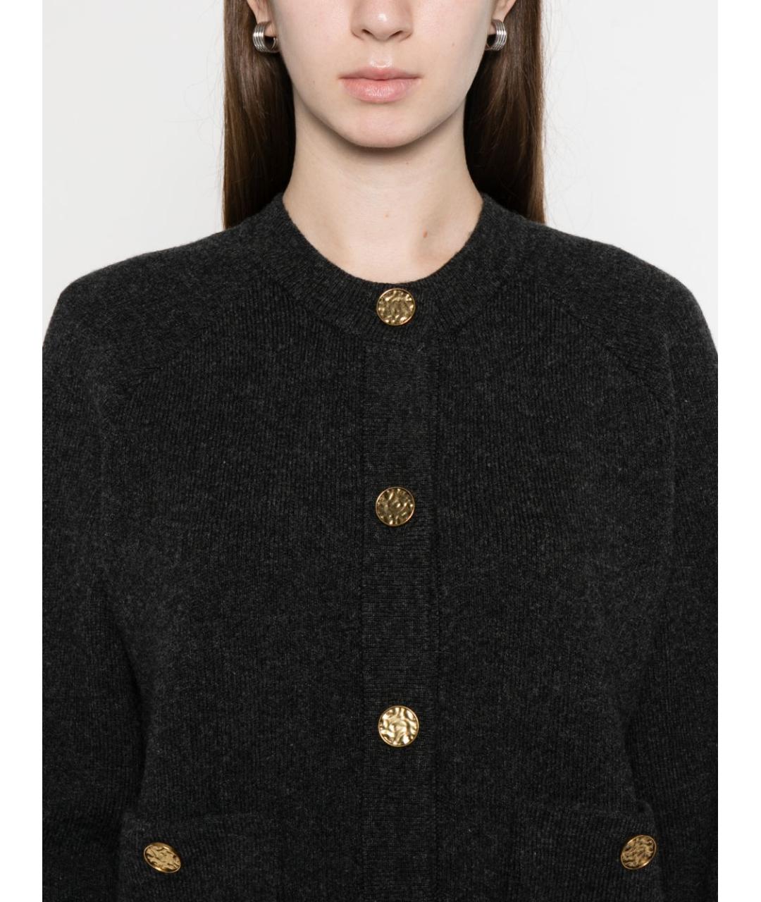 TOTEME Серый кардиган, фото 2