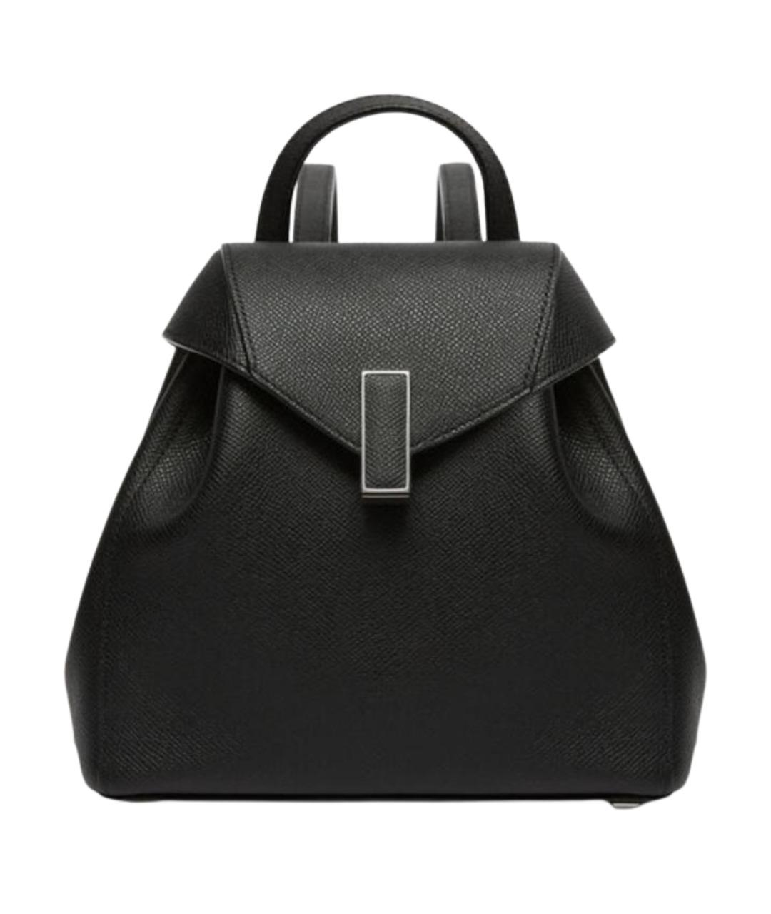 VALEXTRA Черный кожаный рюкзак, фото 1