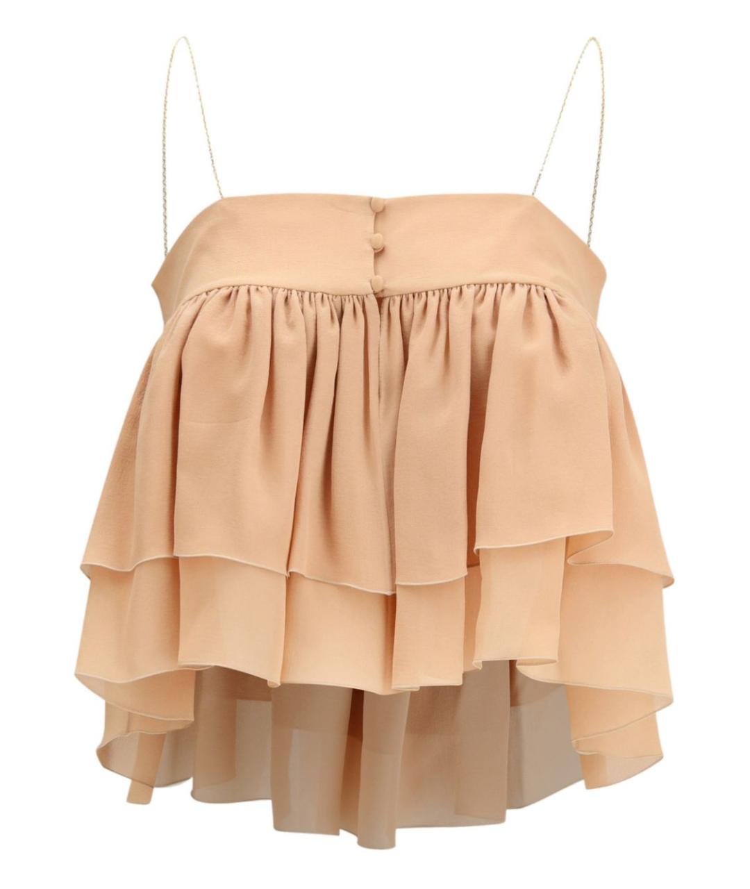 CHLOE Бежевая майка, фото 1