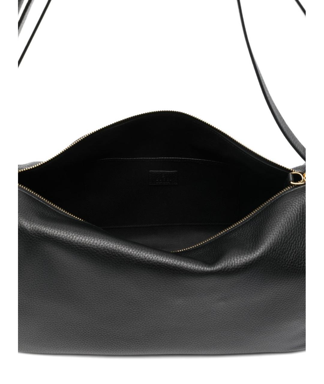 GUCCI Черная кожаная сумка через плечо, фото 3