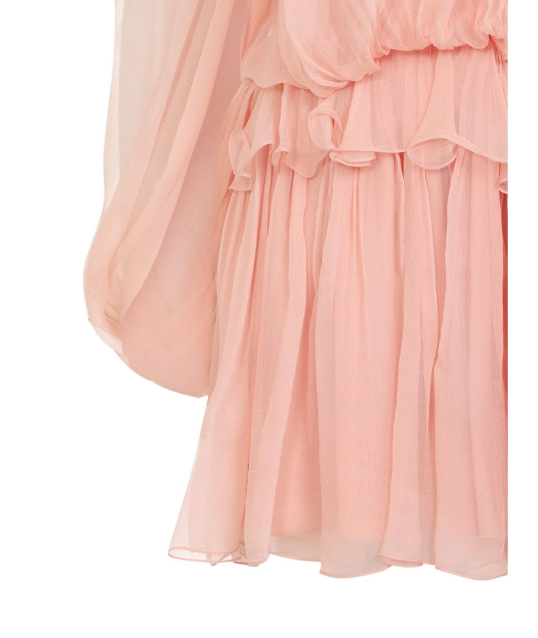 CHLOE Розовое платье, фото 4