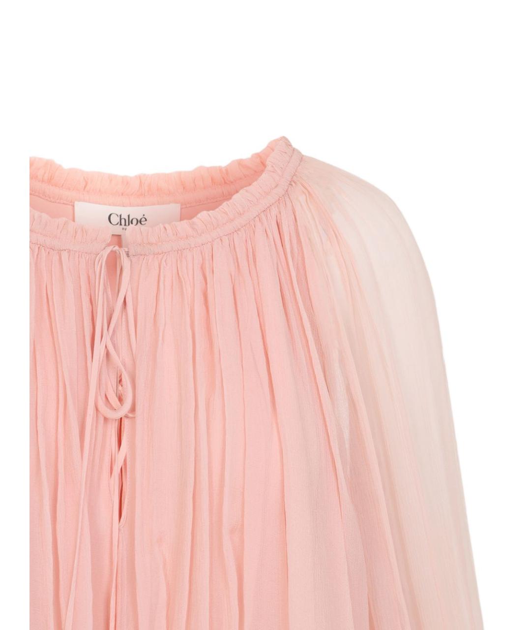 CHLOE Розовое платье, фото 2