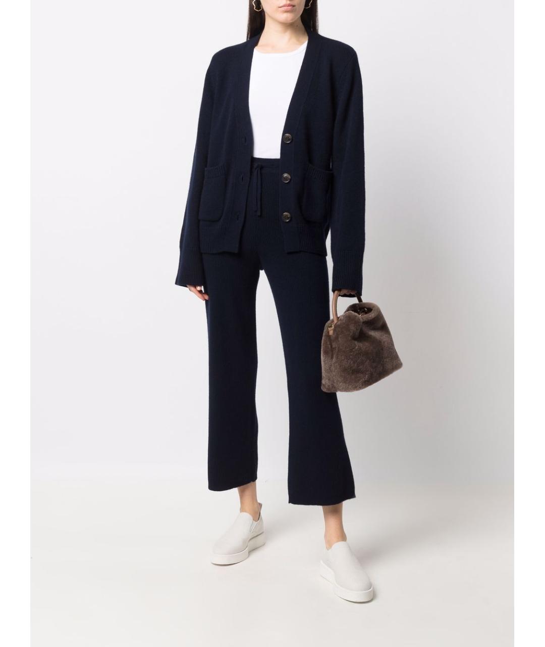 LISA YANG Синий кашемировый кардиган, фото 4