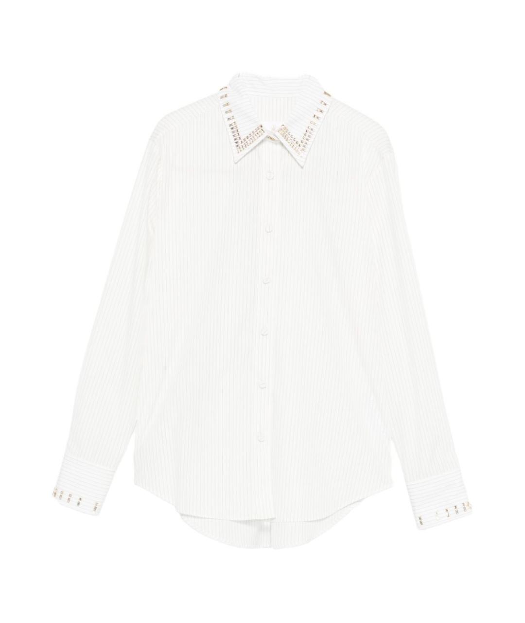 TRAME AUREE Белая хлопковая рубашка, фото 1