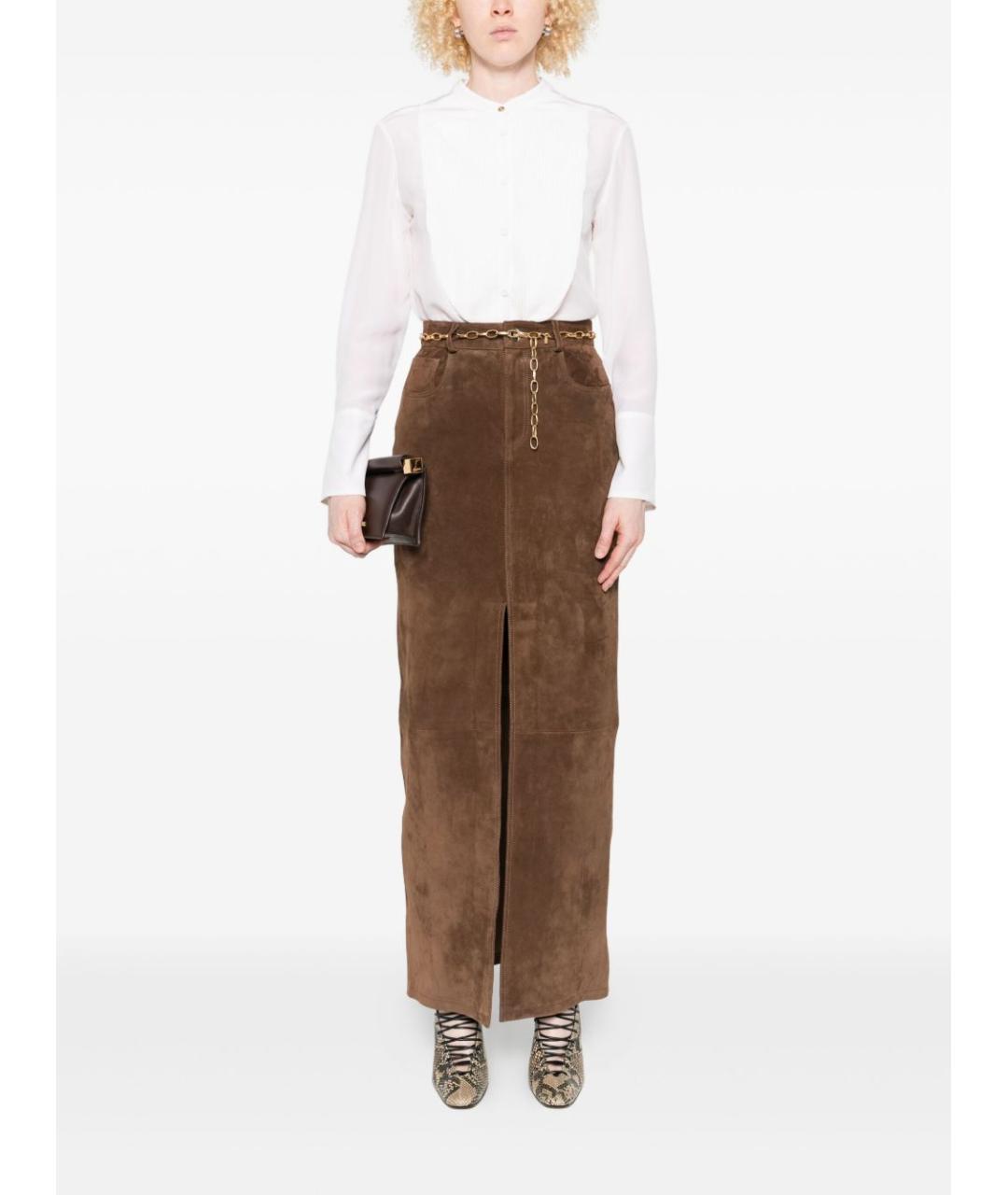 TRAME AUREE Белая шелковая рубашка, фото 2