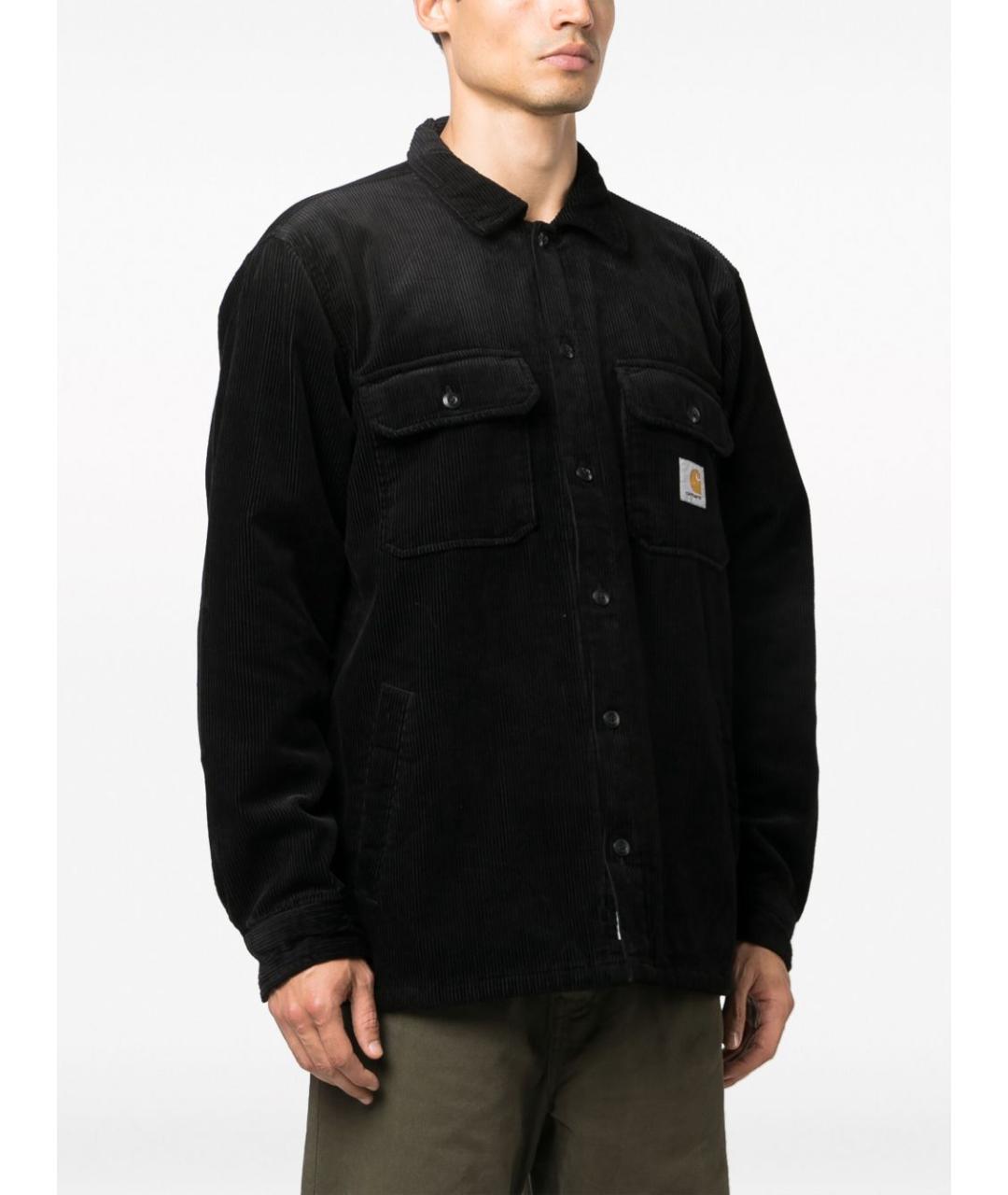 CARHARTT WIP Черная хлопковая куртка, фото 4