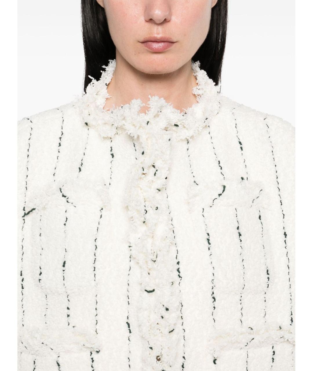 SACAI Белая хлопковая жилетка, фото 2