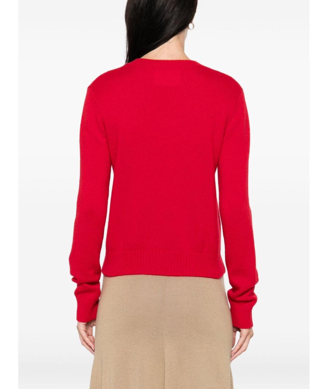 LISA YANG Красный кашемировый джемпер / свитер, фото 4