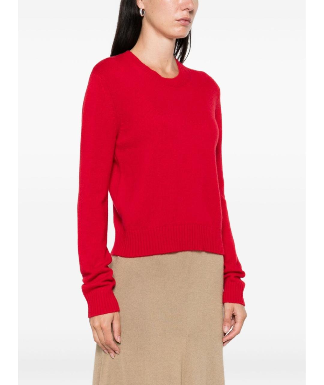 LISA YANG Красный кашемировый джемпер / свитер, фото 2