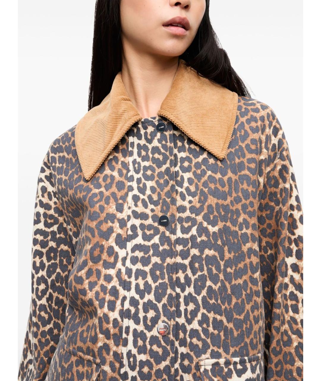 GANNI Мульти хлопковая куртка, фото 2