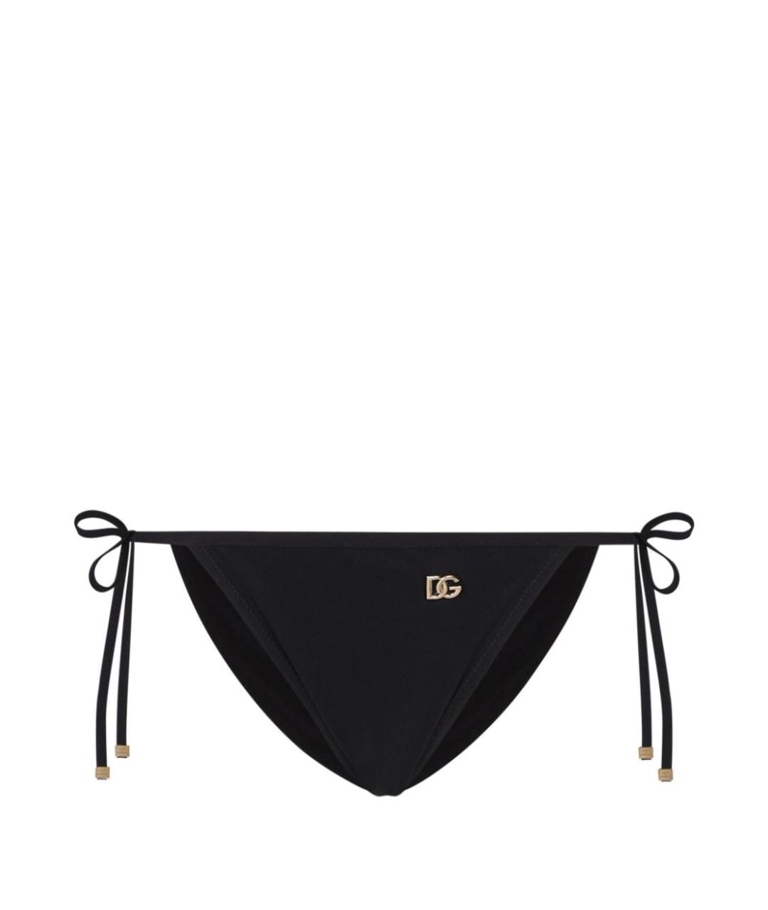 DOLCE&GABBANA Черный полиамидовый купальник, фото 1