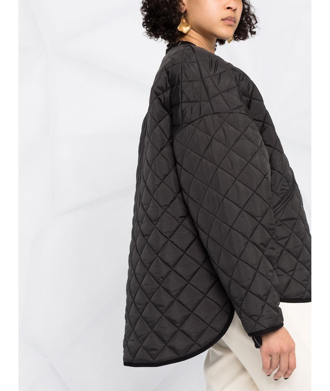 TOTEME Черная полиэстеровая куртка, фото 5